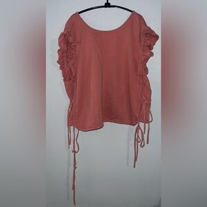 Anthropologie Ruffled Top